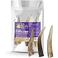 The Regal Mutt - Antler Puppy Chews - Bag of 3 - Suitable for Puppies & Smaller Dogs