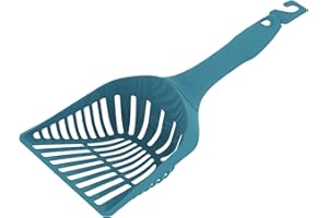 Riga - 2nd Life - Pelle à Litière pour Chat - Taille L - Pelle à Litière Ecoresponsable - Nettoyage Rapide - en Plastique Recyclé - Bonne Prise en Main - x1