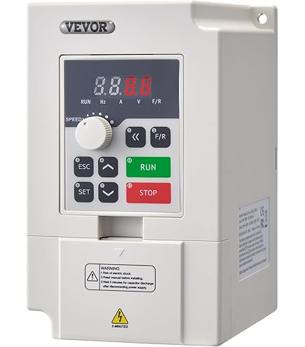 VEVOR VFD AC 220-240 V Frequency Inverter, 4 kW, 18 A, 5 HP