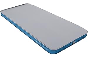 Vango Shangri-La II Self Inflating Mattress With Memory Foam Inflatable Camping Mat 10cm Thickness, Single (Grande)