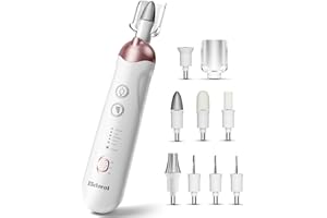 Eletorot Lima per Unghie Elettrica, Kit Pedicure e Manicure con 8 Accessori Professionali, Fresa Elettrica per Unghie per Cuticole Remove e Curare Unghie
