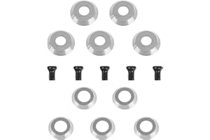 CEIEVER Drechselwerkzeuge, Drehmeißel Set, Wendeplatten Hartmetall, Diamantkopf Drechselwerkzeuge, Drehstahl Drechselzubehör, Drehmeissel Drehfinisher Werkzeug, Holzbearbeitung Set of Four with Shank