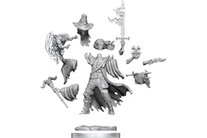 Wizkids D&D Frameworks Humano Warlock - Miniatura masculina