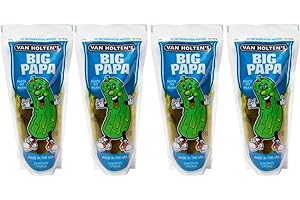 KD SUPPLIES Van Holten's Pickle in einem Beutel, 4 Stück, keine Kühlung erforderlich (großes Papa)