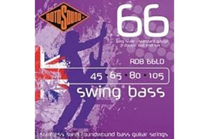 Rotosound struny do basu elektrycznego SWING DOUBLE BALL END 4-str. RDB66LD DOUBLE BALL Standard 45-105