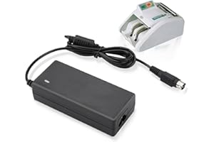 Zerone Câble d'alimentation pour Adaptateur d'alimentation CA/DC 24V 3A pour NCR REALPOS Chargeur Principal 3 Broches
