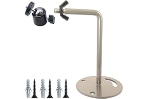 Ashoaza Supporto Regolabile 360° per Fotocamera Esterna - Impermeabile IPX6, Montaggio Rapido su Albero/Treestand - per Caccia e Sicurezza