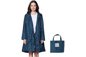 Freiesoldaten Mujeres Impermeable Chubasquero Exterior A Prueba de Viento Ligero Poncho Secado Rápido Impermeable con Capucha