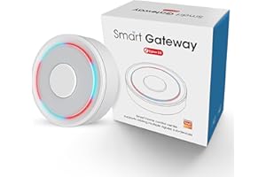SENCKIT Tuya Zigbee Gateway Hub Bridge WiFi Smart Home, centre de contrôle domotique compatible avec Alexa, Google Assistant et Smart Life App