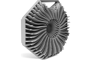 Yoolhamy Silicone Body Scrubber Shower Brush for Men Women Bath Exfoliating Brushes with Handles Scrub Cleansing Loofah Shower and Scalp Massager Brush…