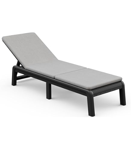 Matras voor zonnebad, oranje, 180 x 60 cm, met waterafstotende behandeling en uv-bescherming, collectie Borneo