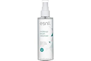 ESNTL Makeup Brush Cleanser Antibacterial Spray | 200ml | Professional Cosmetic Grade Liquid Spray | Works in 60 Seconds | Contains Aloe Vera | Vegan and Cruelty Free