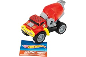 Klein Theo 2447 - Hot Wheels Cement Truck, Scale 1: 24, Toy