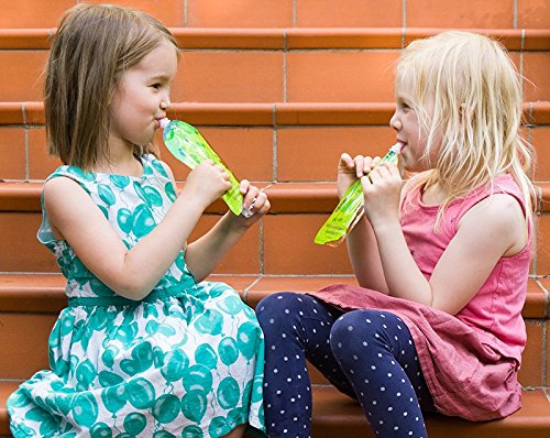 divata Quetschies 170ml (4er Pack), BPA-frei – wiederverwendbare Quetschbeutel zum selbst befüllen mit u.a. Yoghurt, Smoothies, Mus. Ideal für Kita- & Schul-Kinder - 4