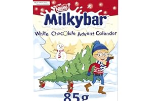 KENNYKRAFTS Nestle Milkybar White Chocolate Advent Calendar 2022 with a Thank you Sticker