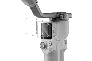 Holilo Para DJI RS 4 Mini Accesorios【3 Piezas】 Protector de Pantalla Cristal Templado, 9H Dureza HD Vidrio Templado Anti-Arañazos Sin Burbujas Glass Screen Protector
