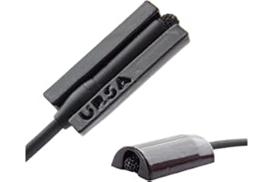 URSA Straps Mini supporto URSA. Sottile, a basso profilo e realizzato in plastica temprata. Rifinito a mano per morbidezza. Include 5 adesivi ipoallergenici MiniMount (nero, Sanken COS11)