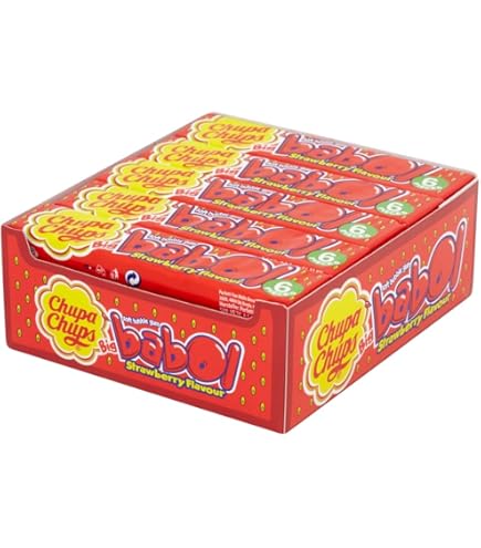 Hubba Bubba Mega Long Snappy Strawberry Tape 56g - View #9