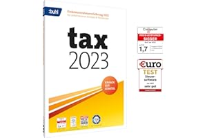 BUHL DATA SERVICE Tax 2023 DVD Box (für Steuerjahr 2022) | Postzustellung: Einkommensteuererklärung 2022 für Arbeitnehmer, Rentner und Pensionäre (Buhl Finance)
