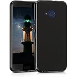 kwmobile Custodia Compatibile con HTC U11 Life Cover - Back Case per Smartphone in Silicone TPU - Protezione Gommata - nero m