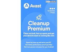 Avast Cleanup Premium 2023, 10 Devices 2 Years, Cleaner+Update+Maintenance+Speed Up [PC/Mac/Android] [Licence]
