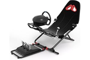 DIWANGUS Racing Simulator Cockpit, Multi-function Adjustment Sim Racing Rig for Logitech G29/G923/G920, for Thrustmaster T300/T248/T80 PS5 PS4 XBOX(Stand Only)