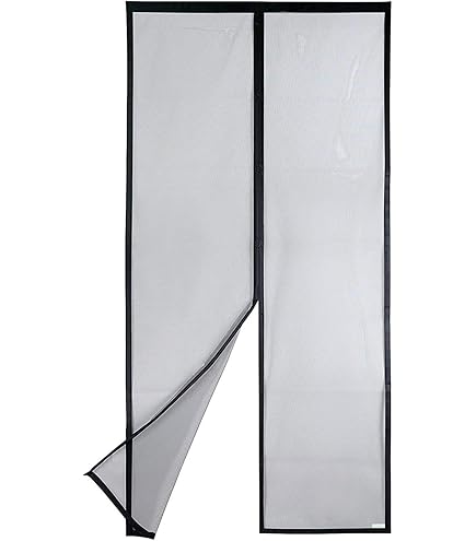Magnetisch Vliegengaas Voor Deur, Insectenbescherming, Balkondeur, 190 X 230 Cm, Veilig Voor Katten Sterkere Magneten Vliegenhordeuren Voor