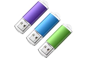 KOOTION Chiavette USB 16GB 2.0 Pendrive USB Flash Drive Chiavi USB 16 Giga 3 Pezzi Chiavetta USB Chiave USB Memoria USB Penna USB(Blu, Verde, Viola)