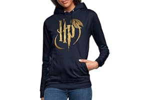 Spreadshirt Harry Potter Golden Snitch Logo Women's Hoodie