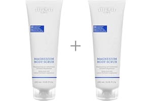 VITABAY Gommage corps au magnésium - gommage corporel au magnésium naturel (500 ml (2 x 250 ml))