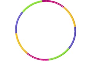ROHOME Hoola Hoop per bambini staccabile esercizio Hoopa per sport e gioco