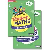 Maths CE2 Tandem: Mon fichier + Mon cahier de g&eacute;om&eacute;trie