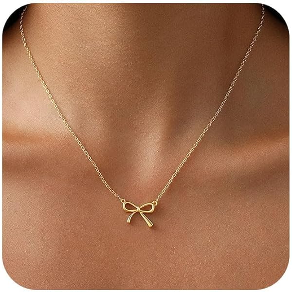 LOLIAS Hart goud ketting met letters dames