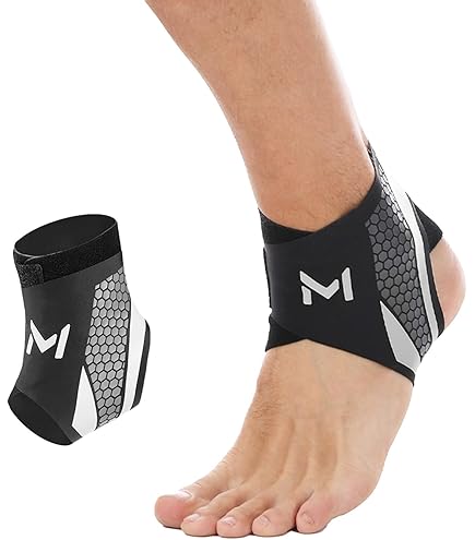 FIT MEDIC Fascia Per Caviglia Con Cuscinetto In Gel - Supporto Ortopedico Regolabile Unisex - Per Sport E Tendine D'Achille