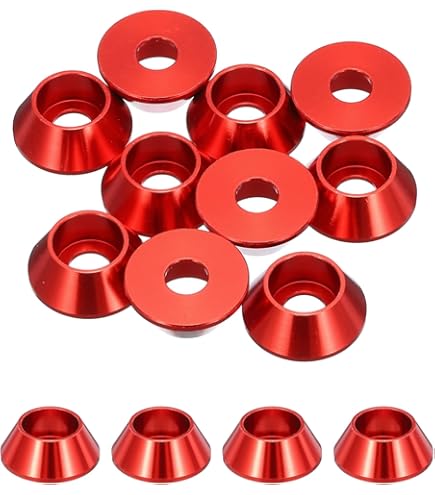 QUARKZMAN Conische sluitringen M6, gatdiameter 6 mm