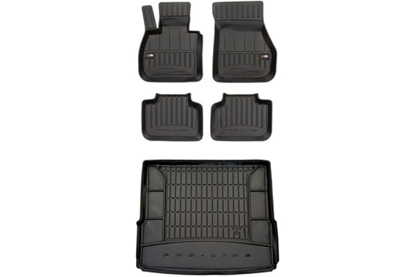 MOTOS Set de alfombrillas de goma y alfombrillas de maletero para BMW X1 F48 2015-2022 Mejora la comodidad de tus viajes con la alfombrilla antideslizante para coche 3D- alfombrillas para todo tipo de