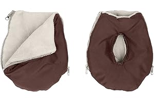 ALTABEBE AL2801-30 Hiver Gants de Poussette, Marron