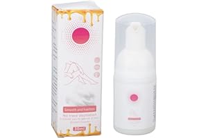 CRYFOKT Bienenwachs-Mousse-Haarentfernungsspray, 30 Ml Wirksame Schmerzlose Haarentfernungscreme, Beruhigender Enthaarungssprayschaum, Sichere Haarenthaarungscreme FüR Arme, Beine, RüCken