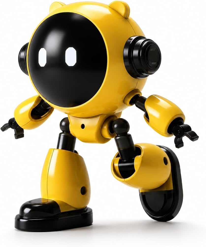 Coverzone Yapay Zeka Robotu, WiFi ve Bluetooth 5.0, DeepSeek Büyük Dil Modeli, 40+ Dil Desteği, Sesli Sohbet, Erken Eğitim Hikâyeleri, 1200 mAh Batarya, 3W Hoparlör, Uygulama Destekli | 01M-06