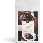Mim and More Chocolate & Coconut Coffee - &Ccedil;ikolata ve Hindistan Cevizi Par&ccedil;acık Aromalı Kahve &Ccedil;ekirdek Kahve, 200 Gr