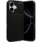 Coverzone iPhone 17 ile Uyumlu Silikon Kılıf TPU Negro Silikon Ultra Slim Fit Kılıf İle Uyumlu Karbon Delux Kılıf