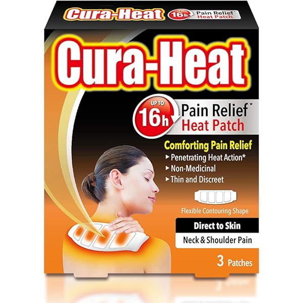Cura Heat Period Pain Relief Patches, 48 OFF