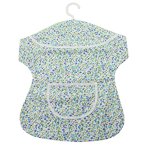 COM-FOUR® Wäscheklammer-Kleid mit Bügel in verschiedenen Motiven und 12 Wäscheklammern mit Softgrip - 4