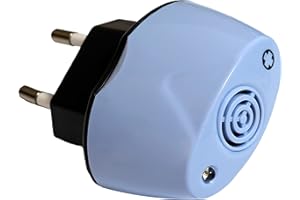 EUROALLERGY Terminator- AntiAcaro Elettrico ad Ultrasuoni Contro Gli Acari della Polvere Che provocano Allergie