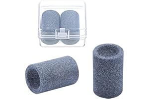 VilaGi Dart Sharpener, 2 Pcs Darts Sharpener Dart Point Sharpener,Round Dart Tip Sharpening Tools for Metal Dart Tips,Darts Gifts Sand Stone Darts Burrs Remover Tool with Storage Box for Men