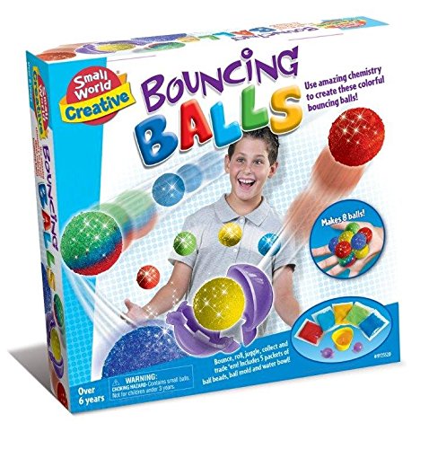 Kids Children Girls Boys Make Your Own Bouncing Balls Educational - Science Toys Games Gift Present Idea For Birthdays, Christmas or Stocking Fillers Age 6+ Understanding Chemistry Set