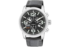 Citizen AT2100-09E Eco-Drive Montre solaire pour homme Chronographe