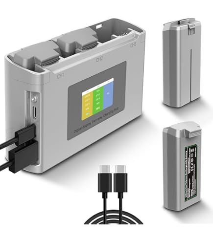 MVMOD Mini 4K/2 Akku 2er Pack - 2400mAh Für DJI Drohnen