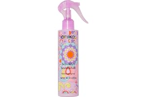 amika Bombshell Blowout Spray 200 ml | Texturspray & Hitzeschutzspray für Haare bis 230 °C | Volumenspray für volles und glänzendes Haar | mit Sanddorn & Provitamin B5 | Vegan