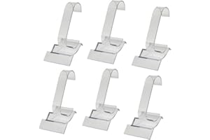 PRAKNU 20 Présentoirs à Montre en Acrylique | porte Montre pour Homme et Femme pour une Présentation Vitrine